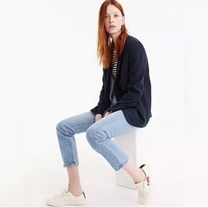 J. Crew Black Crepe Blazer